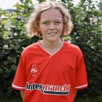 Joueur de l'équipe u14 A du groupement jeunes Portes de Bretagne